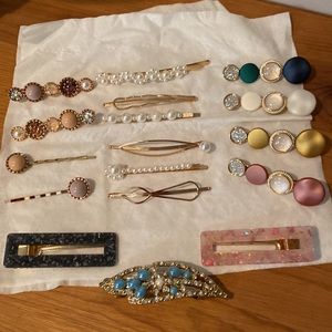 Set of 17 Beautiful Hair Accessories